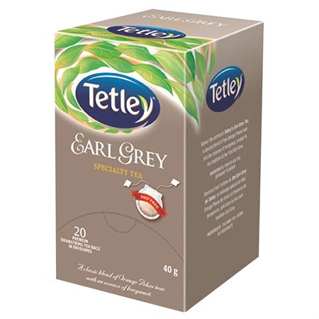 Thé Tetley Earl Grey