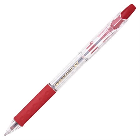 Stylo à bille rétractable R.S.V.P.® 0,7 mm. À l'unité rouge