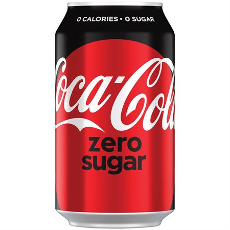 Carbonated Soft Drinks 355 ml. Coke Zero