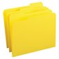 Coloured File Folders Letter size yellow