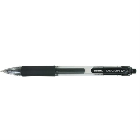 Stylo à bille roulante rétractable Sarasa® 1,0 mm noir