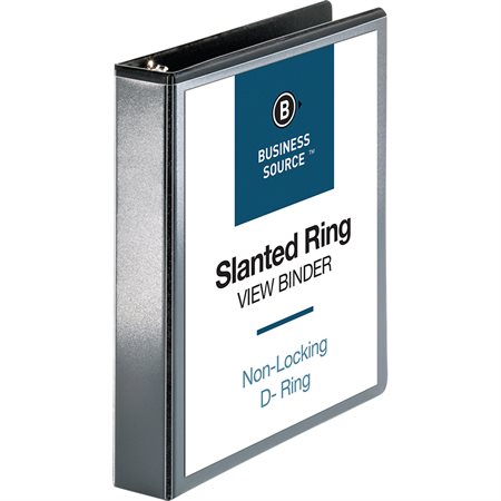 Slant Ring View Binder 1-1 / 2 in. black