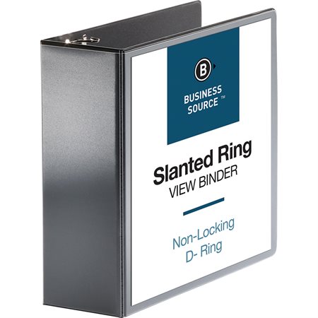 Slant Ring View Binder 4 in. black