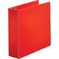 Round Ring Binder 3 in. red