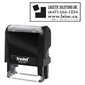 Printy Self-Inking Custom Stamp with Online Voucher 4911 (3 lines 9 / 16 x 1-1 / 2")