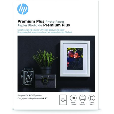 Premium Plus Photo Paper 5 x 7" pkg 60