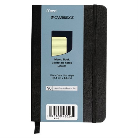 Cambridge® Commercial Memo Notebook 5-9 / 16 x 3-9 / 16 in.