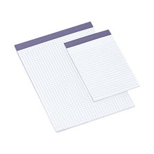 Bloc de papier Perf-Perfect® Format lettre (8-1/2 x 11-3/4 in.) quadrillé 4 car./po