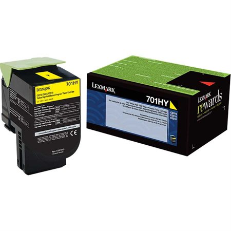 Cartouche de toner 70C1H jaune