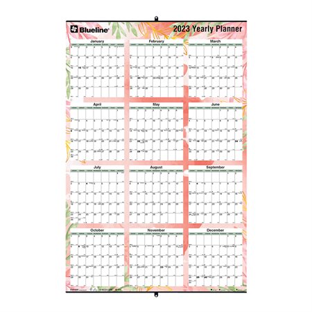 Tropical Annual Wall Calendar (2025)