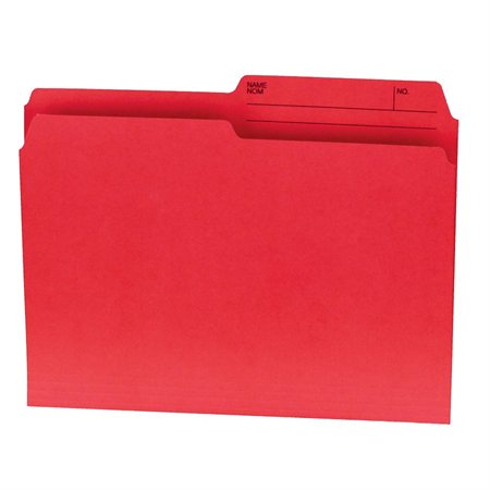 File folder Letter size red
