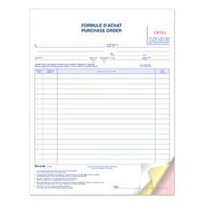 Purchase Orders 8-1/2 x 11 in. triplicate (biligual)