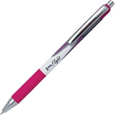 Stylos à bille rétractable Z-Grip Flight Boîte de 12 fuchsia