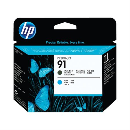 HP 91 Printheads black / cyan