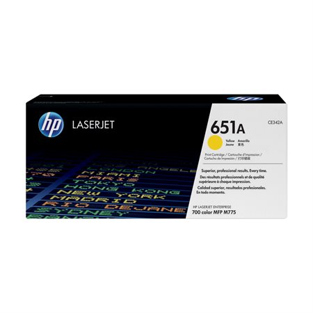 HP 651A Toner Cartridge yellow