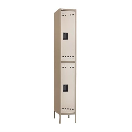 Locker Double tier locker tan