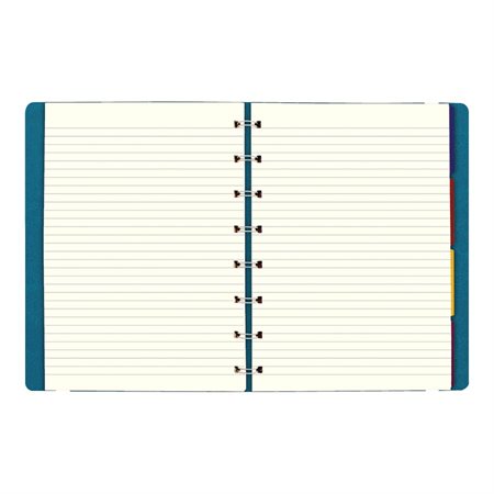 Cahier de notes rechargeable Filofax® A5, 8-1 / 4 x 5-3 / 4" aqua