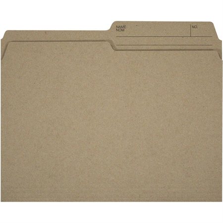 Reversible Kraft File Folders Box of 200 letter size