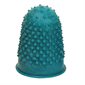 Offix® Rubber Finger Tips Small, 5 / 8 in. (0) green