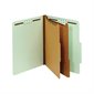 Pressboard Classification Folder 6 fasteners. 2-1 / 2 in. expansion. Letter size green