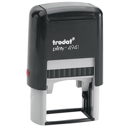 Printy Self-Inking Custom Stamp 4941 - 15 / 16" x 1-9 / 16" (max 5 lines)