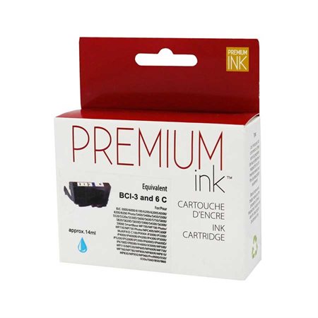 Compatible Ink Jet Cartridge (Alternative to BCI-3) cyan