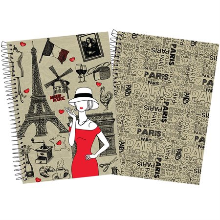 CAHIER NOTE AVEC SPIRALE 200P