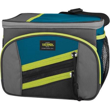 LUNCH BOX COOLER BK / GRY / TEAL