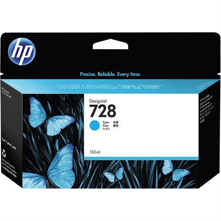 HP 728 Ink Jet Cartridge cyan