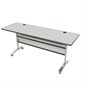 Tucana Conference Table Rectangular Table Top, 72 x 24" grey