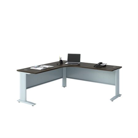 Titan Corner Workstation grey dusk