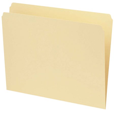 Straight-Cut File Folders Manila. 9-1 / 2 pts. letter size