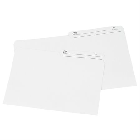 File Folders with Double-Reinforced Tab letter size