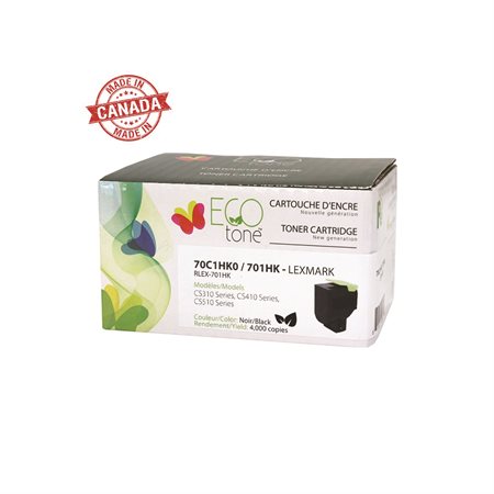 Remanufactured Toner Cartridge (Alternative to Lexmark 70C1HK0)