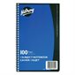 Spiral Notebook 1 subject, 100 pages. blue