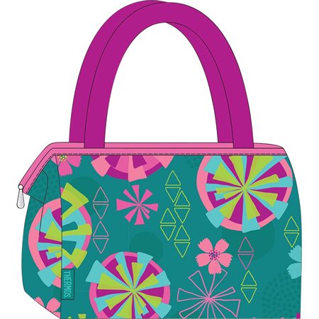 LUNCH BOX WOM.DUFFLE FLORAL