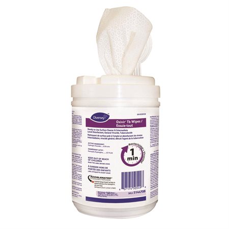 Lingettes désinfectantes Oxivir® Tb 160 lingettes