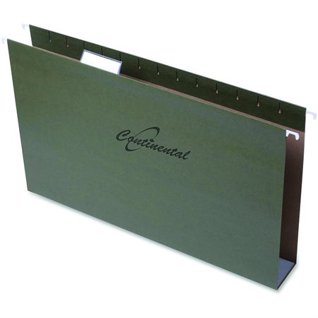 Hanging Files 2 po bottom folder, standard green. legal