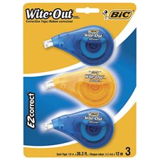 Ruban correcteur Wite-Out® EZcorrect® Paquet de 3