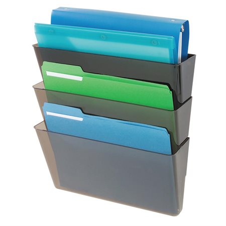 EZ Link® Stackable DocuPocket® smoke