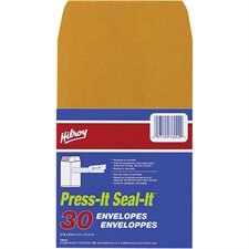 Enveloppe kraft Press-it Seal-it® 5-7/8 x 9 po. (30)