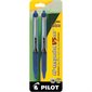 Stylos à bille roulante rétractable Hi-Tecpoint RT 0,5 mm. Paquet de 2 bleu