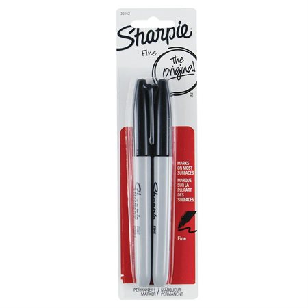 Fine Marker Package of 2 black