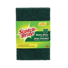 Scotch-Brite® Scour Pad Heavy duty pkg 2