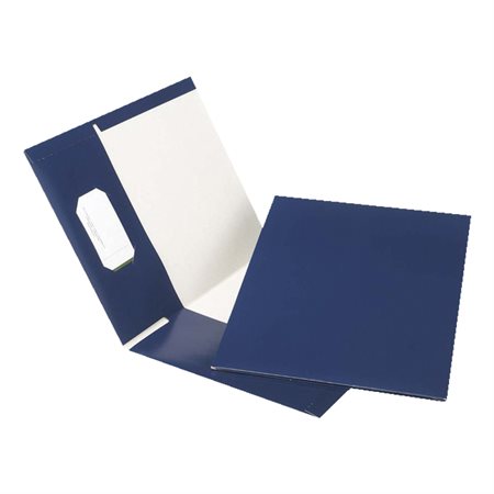Twin Pocket Report Cover navy