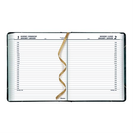 Daily Planner (2025) 8-1 / 8 x 6-9 / 16 in. bilingual