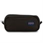 Dual Zippered pencil Case black