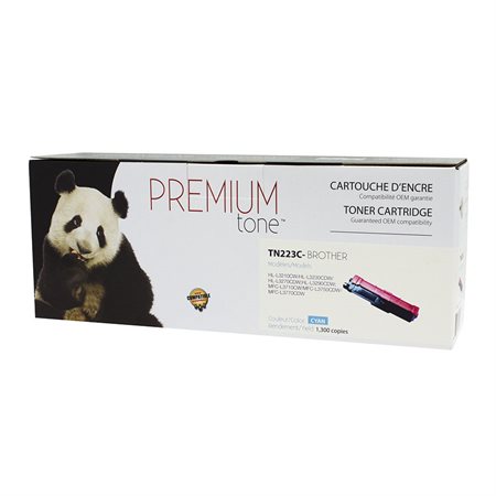 Compatible Toner Cartridge (Alternative to Brother TN223) cyan