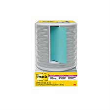 Distributeur de feuillets-éclair Post-it® blanc et gris