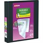 Durable View Presentation Binder 1-1 / 2 in. black